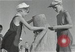 Image of Wheat harvesting combine Soviet Union, 1941, second 57 stock footage video 65675040215