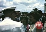 Image of Astronaut Gordon Coopers arrival Honolulu Hawaii USA, 1963, second 25 stock footage video 65675040223