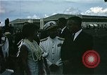 Image of Astronaut Gordon Coopers arrival Honolulu Hawaii USA, 1963, second 45 stock footage video 65675040223