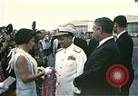 Image of Astronaut Gordon Coopers arrival Honolulu Hawaii USA, 1963, second 48 stock footage video 65675040223