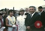 Image of Astronaut Gordon Coopers arrival Honolulu Hawaii USA, 1963, second 49 stock footage video 65675040223