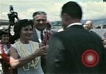 Image of Astronaut Gordon Coopers arrival Honolulu Hawaii USA, 1963, second 57 stock footage video 65675040223