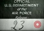 Immagine di F-86A velocità record Muroc California USA, 1948, secondo 1 filmato di repertorio 65675040231