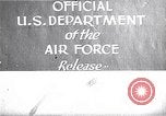 Immagine di Air Force firepower dimostrazione United States USA, 1950, secondo 1 filmato di repertorio 65675040233