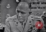Image of General Lemuel C Shepherd Junior United States USA, 1952, second 51 stock footage video 65675040245
