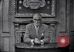 Image of announcer United States USA, 1952, second 22 stock footage video 65675040246