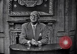Image of announcer United States USA, 1952, second 24 stock footage video 65675040246