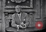 Image of announcer United States USA, 1952, second 28 stock footage video 65675040246