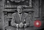 Image of announcer United States USA, 1952, second 30 stock footage video 65675040246