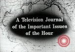Image of Mike Mansfield United States USA, 1953, second 9 stock footage video 65675040247