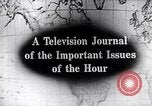 Image of Mike Mansfield United States USA, 1953, second 15 stock footage video 65675040247