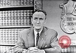 Image of Mike Mansfield United States USA, 1953, second 43 stock footage video 65675040247