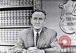 Image of Mike Mansfield United States USA, 1953, second 44 stock footage video 65675040247