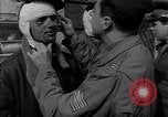Image of Soldier with wounded bandaged face Belgrade Yugoslavia, 1945, second 54 stock footage video 65675040255