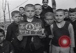 Image of young Yugoslavian boys and girls Belgrade Yugoslavia, 1945, second 25 stock footage video 65675040258