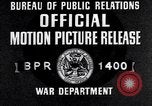Image of Marshal Tito Belgrade Yugoslavia, 1945, second 3 stock footage video 65675040267