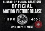 Image of Marshal Tito Belgrade Yugoslavia, 1945, second 4 stock footage video 65675040267