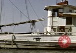 Image of boats James River Virginia USA, 1947, second 9 stock footage video 65675040283