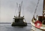 Image of boats James River Virginia USA, 1947, second 28 stock footage video 65675040283