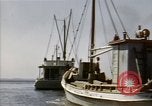 Image of boats James River Virginia USA, 1947, second 31 stock footage video 65675040283