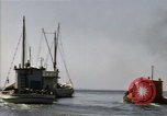 Image of boats James River Virginia USA, 1947, second 39 stock footage video 65675040283