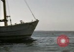 Image of boats James River Virginia USA, 1947, second 49 stock footage video 65675040283