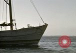 Image of boats James River Virginia USA, 1947, second 53 stock footage video 65675040283