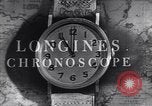 Image of Longines clock United States USA, 1951, second 8 stock footage video 65675040291