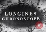 Image of Longines clock United States USA, 1951, second 10 stock footage video 65675040291