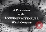 Image of Longines clock United States USA, 1951, second 16 stock footage video 65675040291