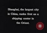 Image of Views of the Shanghai Bund Shanghai China, 1937, second 1 stock footage video 65675040300