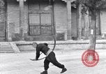 Standbild chinesische Sport China, 1937, aus Sekunde 8 historischem Filmmaterial Videoclip 65675040304