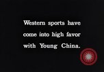 Standbild chinesische Sport China, 1937, aus Sekunde 62 historischem Filmmaterial Videoclip 65675040304