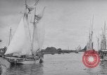 Image of Wooden perahu pinisi cargo boats under sail  Jakarta Indonesia, 1947, second 8 stock footage video 65675040309