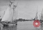 Image of Wooden perahu pinisi cargo boats under sail  Jakarta Indonesia, 1947, second 10 stock footage video 65675040309