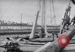 Image of Wooden perahu pinisi cargo boats under sail  Jakarta Indonesia, 1947, second 12 stock footage video 65675040309