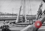 Image of Wooden perahu pinisi cargo boats under sail  Jakarta Indonesia, 1947, second 13 stock footage video 65675040309