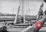 Image of Wooden perahu pinisi cargo boats under sail  Jakarta Indonesia, 1947, second 14 stock footage video 65675040309