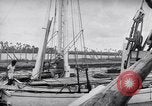 Image of Wooden perahu pinisi cargo boats under sail  Jakarta Indonesia, 1947, second 16 stock footage video 65675040309
