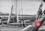 Image of Wooden perahu pinisi cargo boats under sail  Jakarta Indonesia, 1947, second 17 stock footage video 65675040309