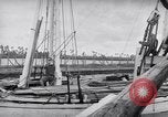 Image of Wooden perahu pinisi cargo boats under sail  Jakarta Indonesia, 1947, second 18 stock footage video 65675040309