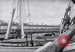 Image of Wooden perahu pinisi cargo boats under sail  Jakarta Indonesia, 1947, second 19 stock footage video 65675040309