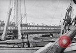 Image of Wooden perahu pinisi cargo boats under sail  Jakarta Indonesia, 1947, second 20 stock footage video 65675040309