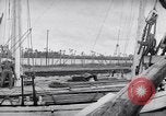 Image of Wooden perahu pinisi cargo boats under sail  Jakarta Indonesia, 1947, second 23 stock footage video 65675040309