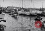 Image of Wooden perahu pinisi cargo boats under sail  Jakarta Indonesia, 1947, second 24 stock footage video 65675040309