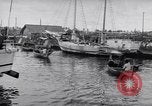 Image of Wooden perahu pinisi cargo boats under sail  Jakarta Indonesia, 1947, second 28 stock footage video 65675040309