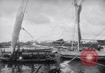 Image of Wooden perahu pinisi cargo boats under sail  Jakarta Indonesia, 1947, second 35 stock footage video 65675040309