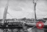 Image of Wooden perahu pinisi cargo boats under sail  Jakarta Indonesia, 1947, second 36 stock footage video 65675040309