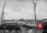 Image of Wooden perahu pinisi cargo boats under sail  Jakarta Indonesia, 1947, second 37 stock footage video 65675040309