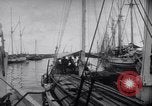 Image of Wooden perahu pinisi cargo boats under sail  Jakarta Indonesia, 1947, second 47 stock footage video 65675040309